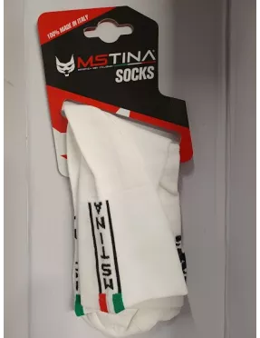 CHAUSSETTES MS TINA BLANC ITALIE 42/47