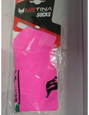 CHAUSSETTES MS TINA ROSE FLUO 42/47