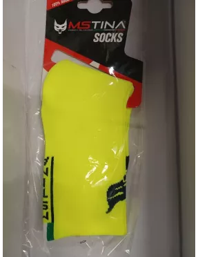 CHAUSSETTES MS TINA JAUNE FLUO 42/47